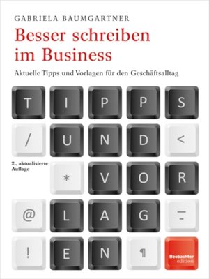 cover image of Besser schreiben im Business